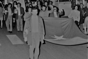 Manifestazione contro la guerra nel Vietnam (Viareggio, 1970)