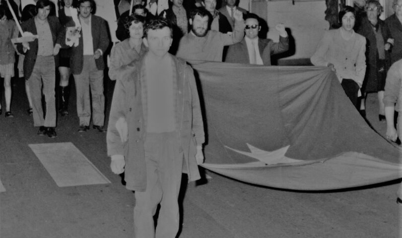 Manifestazione contro la guerra nel Vietnam (Viareggio, 1970)