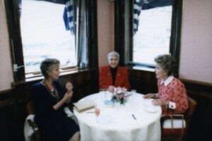 Nancy Reagan all'Harry's Bar, Venezia 1987