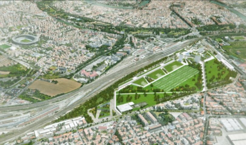 Verona masterplan ex scalo ferroviario