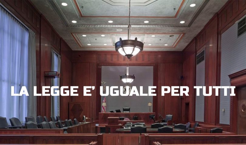 La legge è uguale per tutti