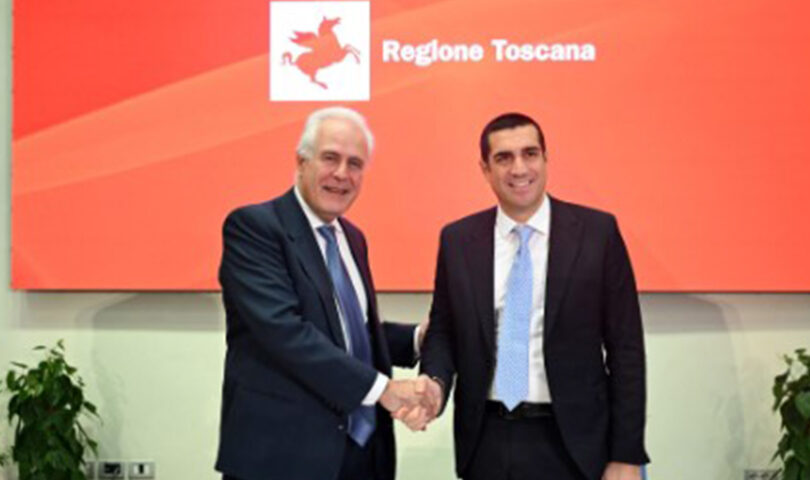 Accordo Toscana Emilia Romagna Eugenio Giani e Michele De Pascale