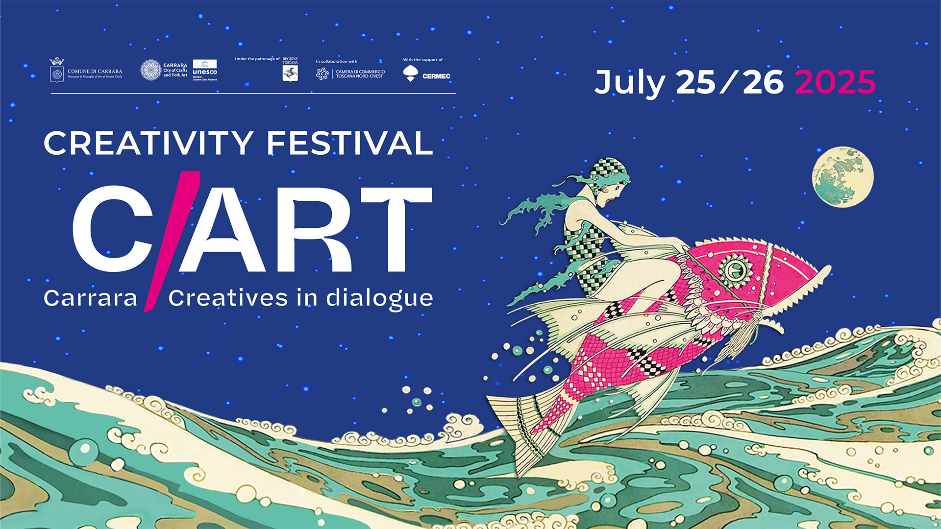 Comune di Carrara - LOCANDINA Festival CART - Creativi in dialogo