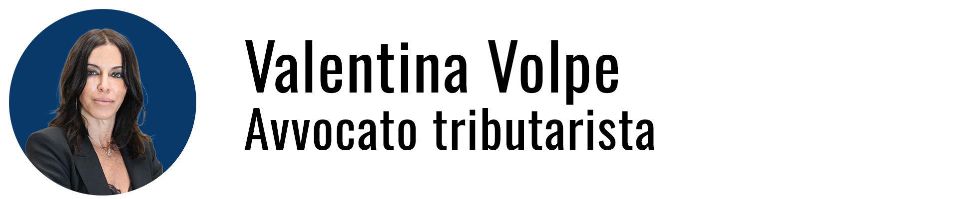 Valentina Volpe avvocato tributarista